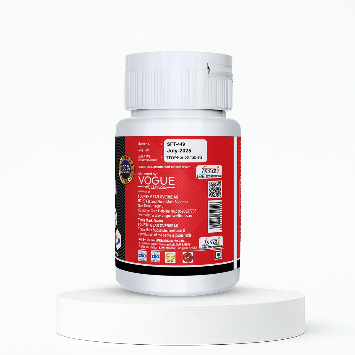 Ashwagandha Tablets | 60 Tablets