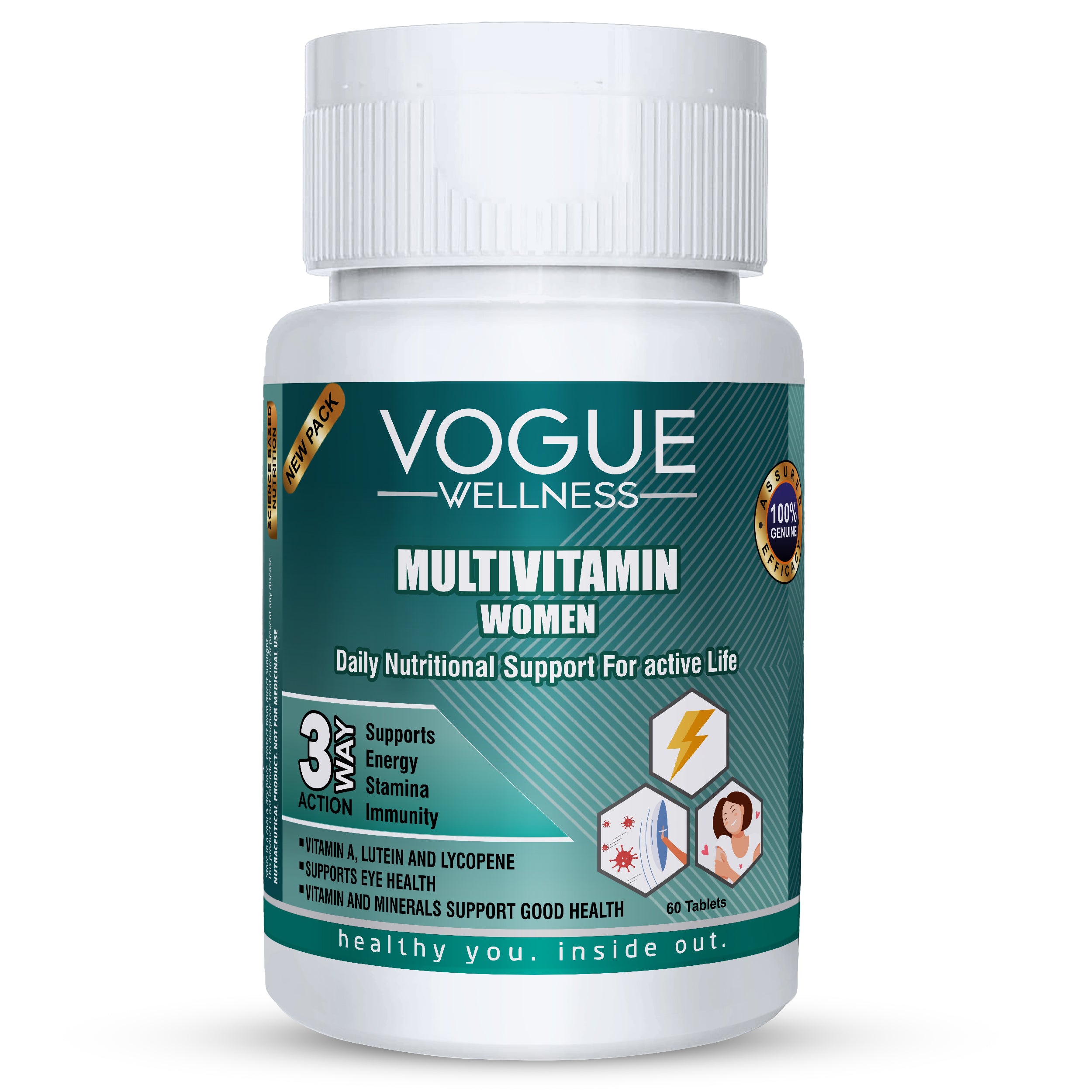 Multivitamin Tablets for Men & Women Combo Pack