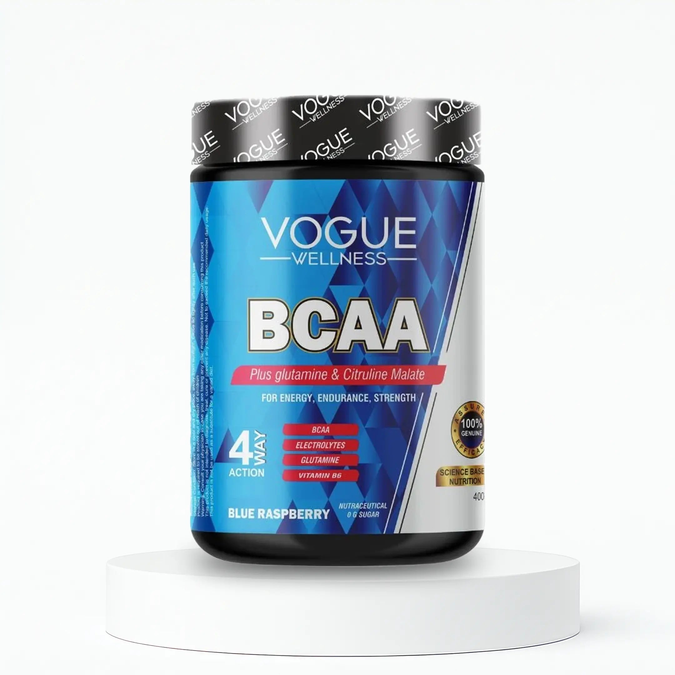 BCAA Powder Blue Raspberry Flavour | 400g