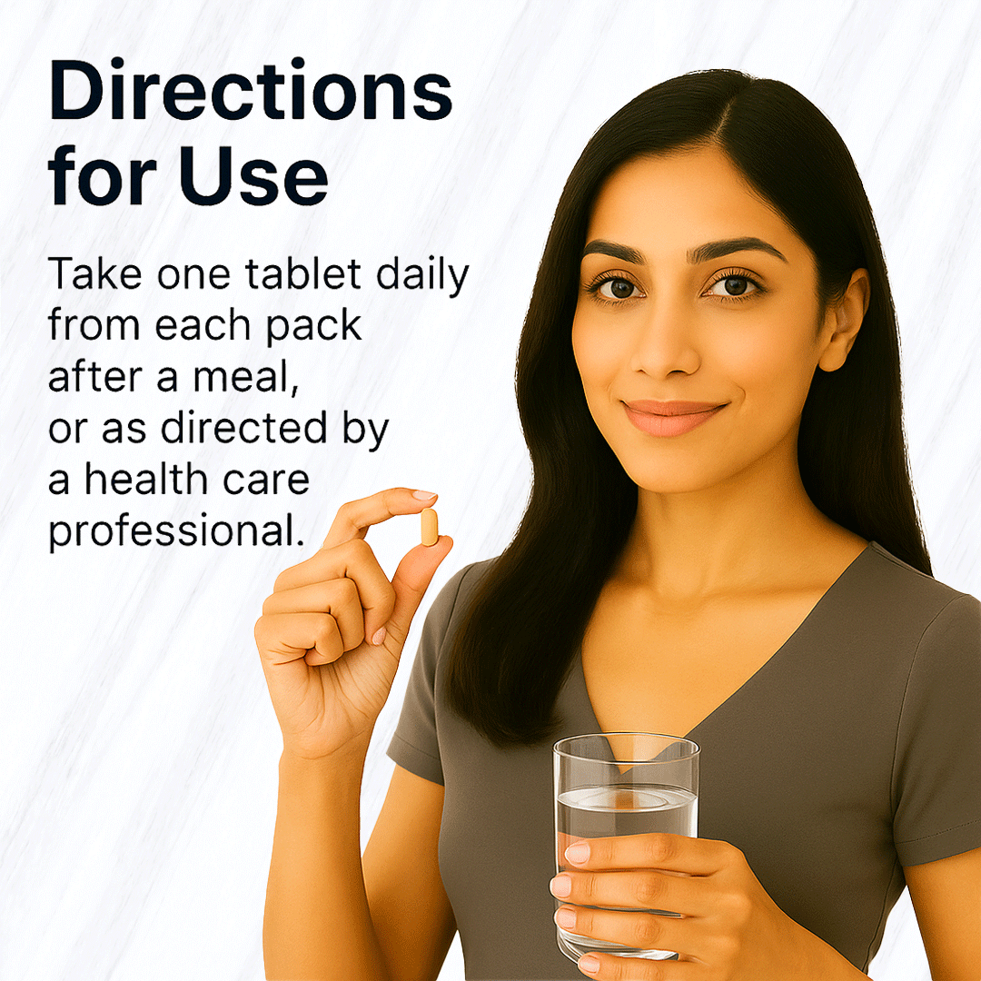 Biotin 60 Tablets & L-Glutathione 30 Tablets Combo – Skin, Hair & Nail Supplement