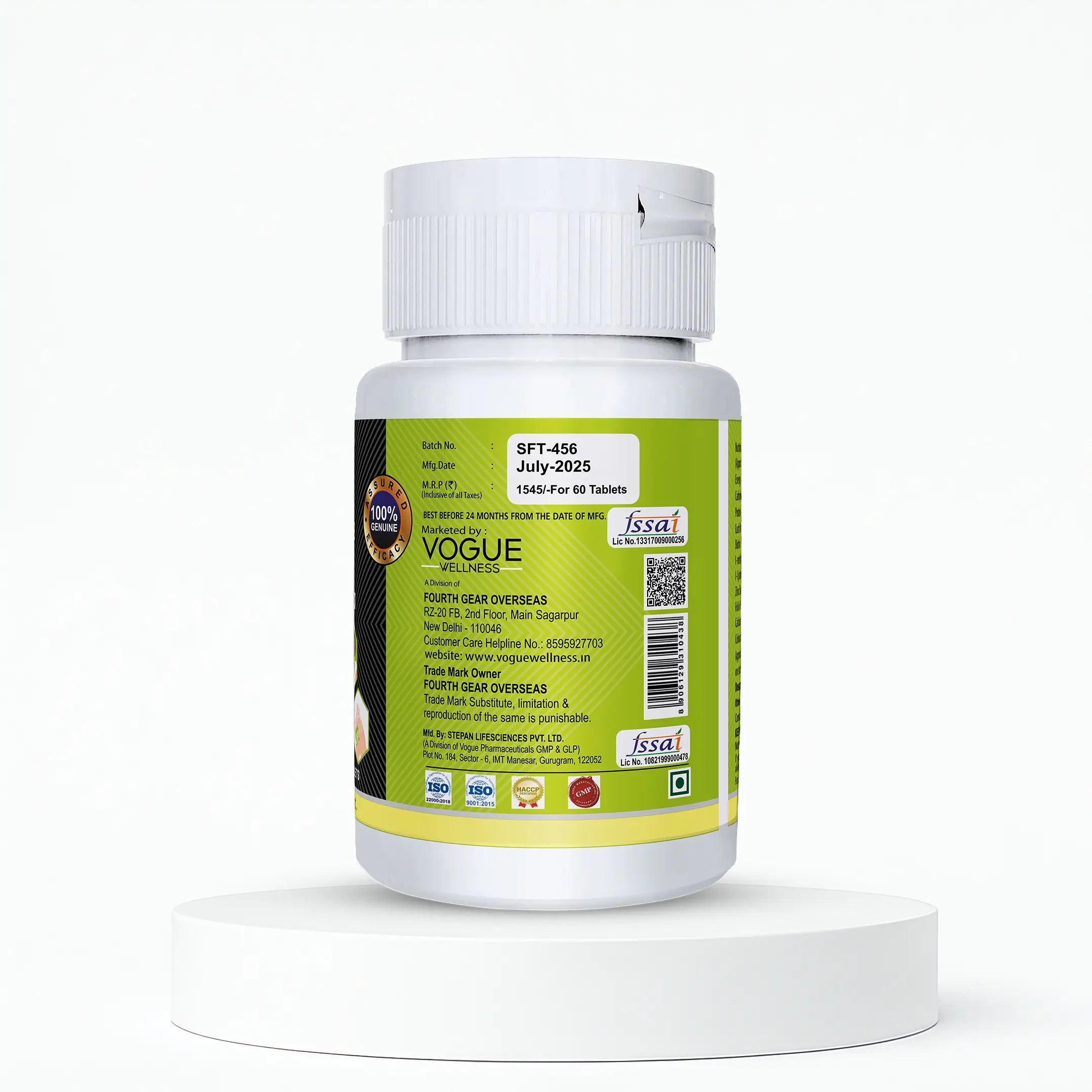 Biotin Tablets | 60 Tablets