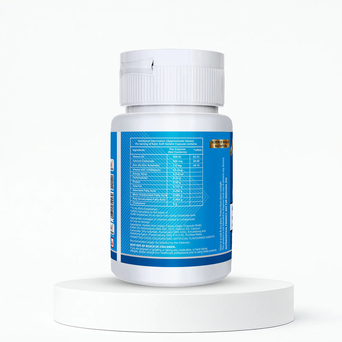 Calcium Softgel Capsules | 60 Capsules