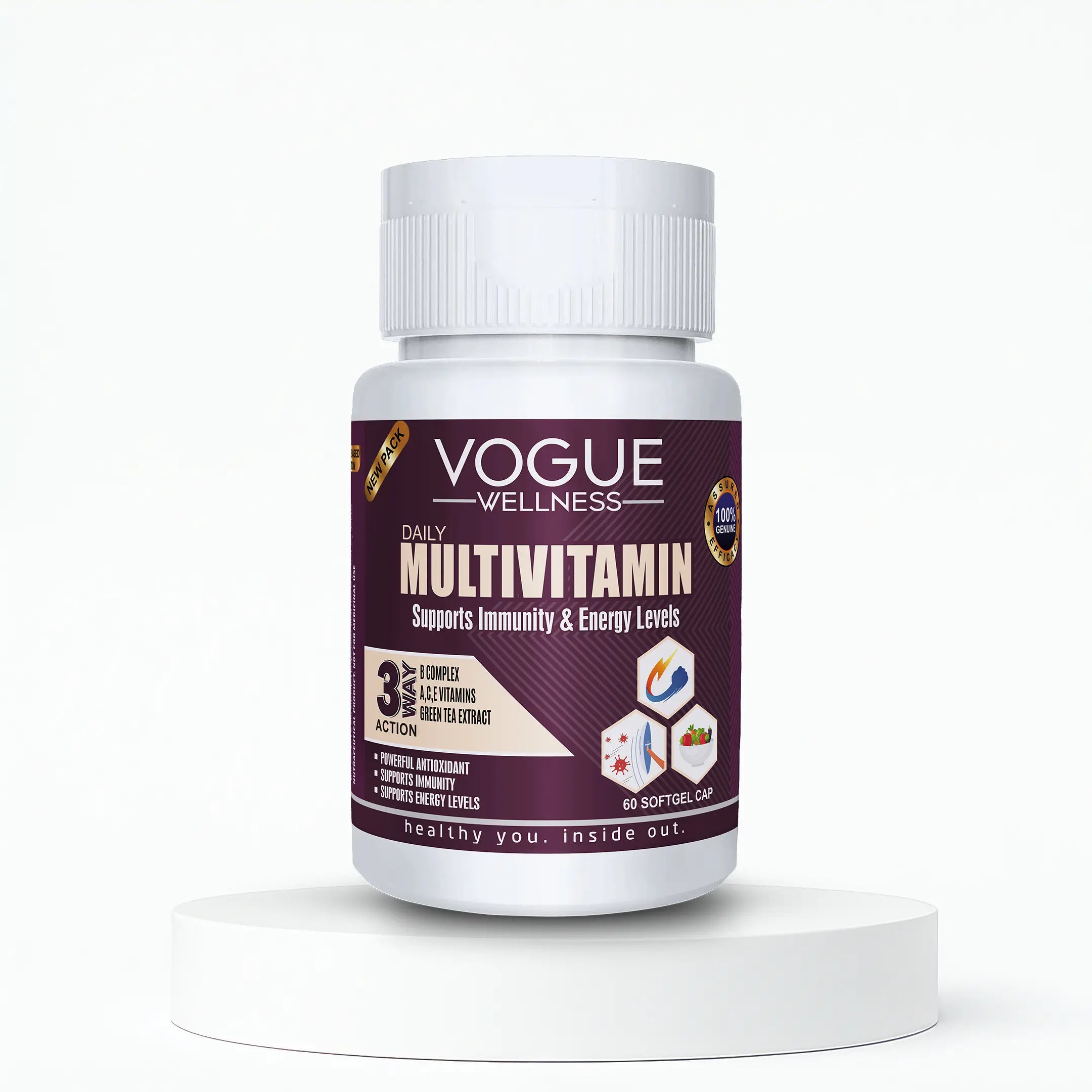 Daily Multivitamin for Boosted Immunity & Energy Levels