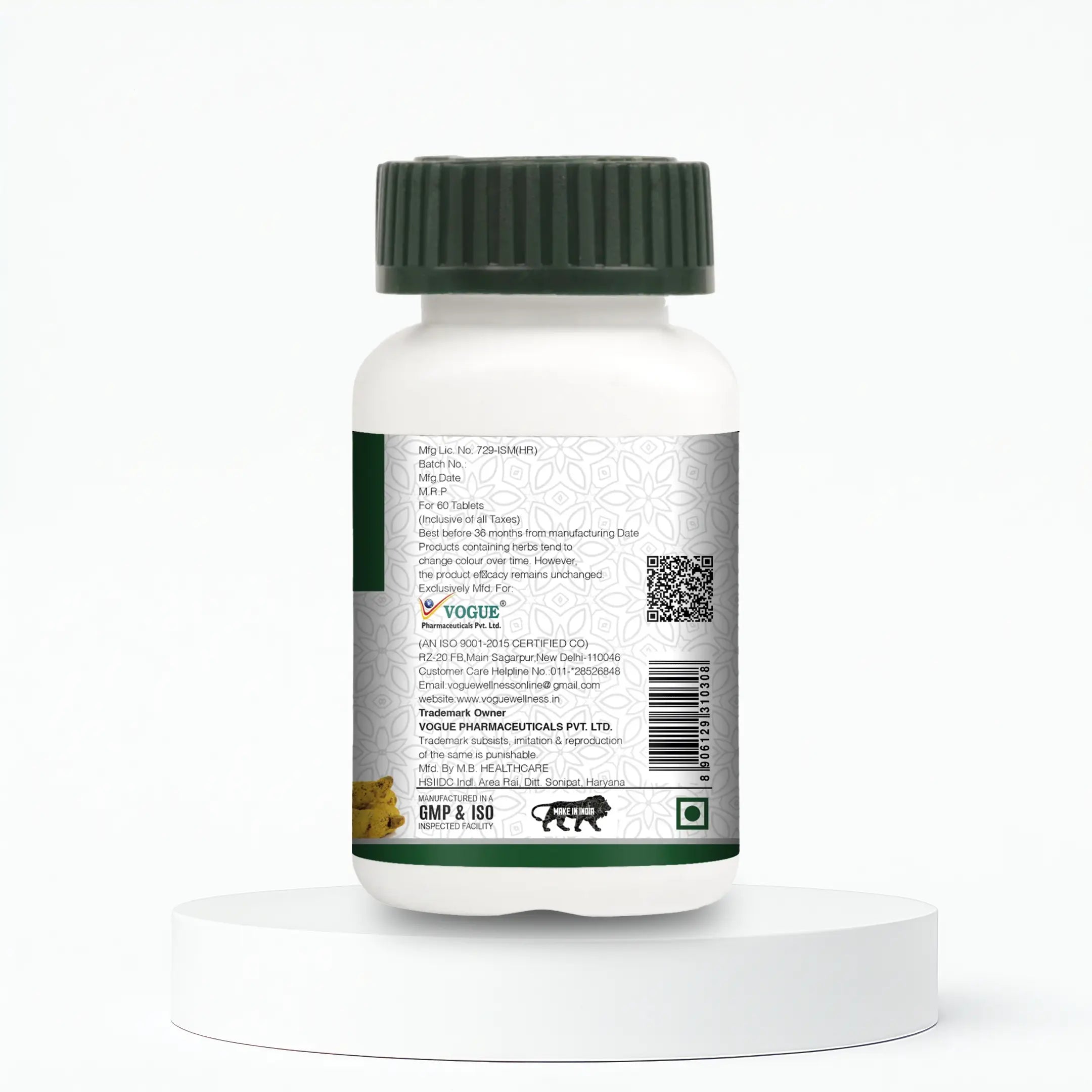 Haldi Tablet | Relief in Cough & Cold