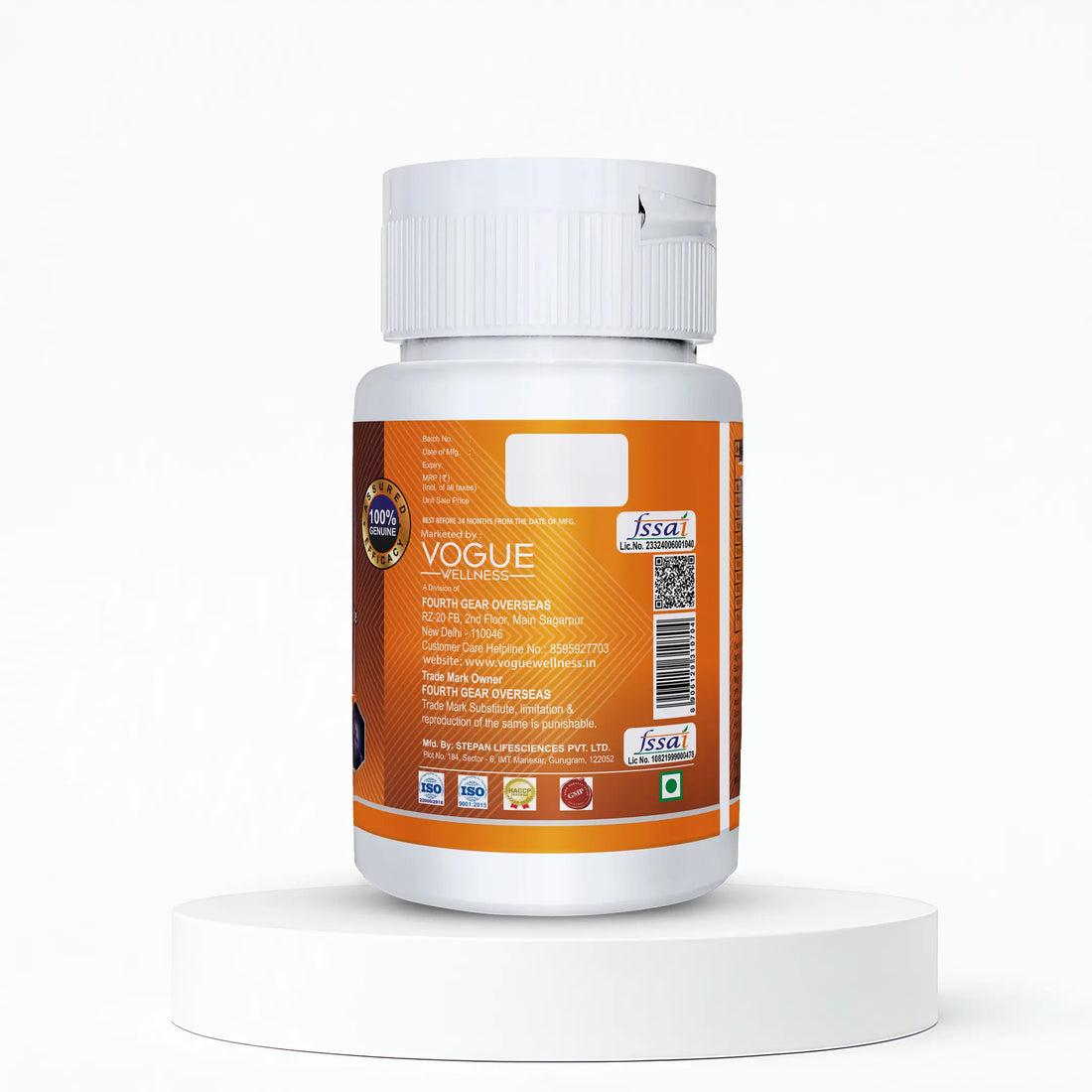 Multivitamin Tablets for Men Daily Vitamin & Mineral Supplement 60 Tablets