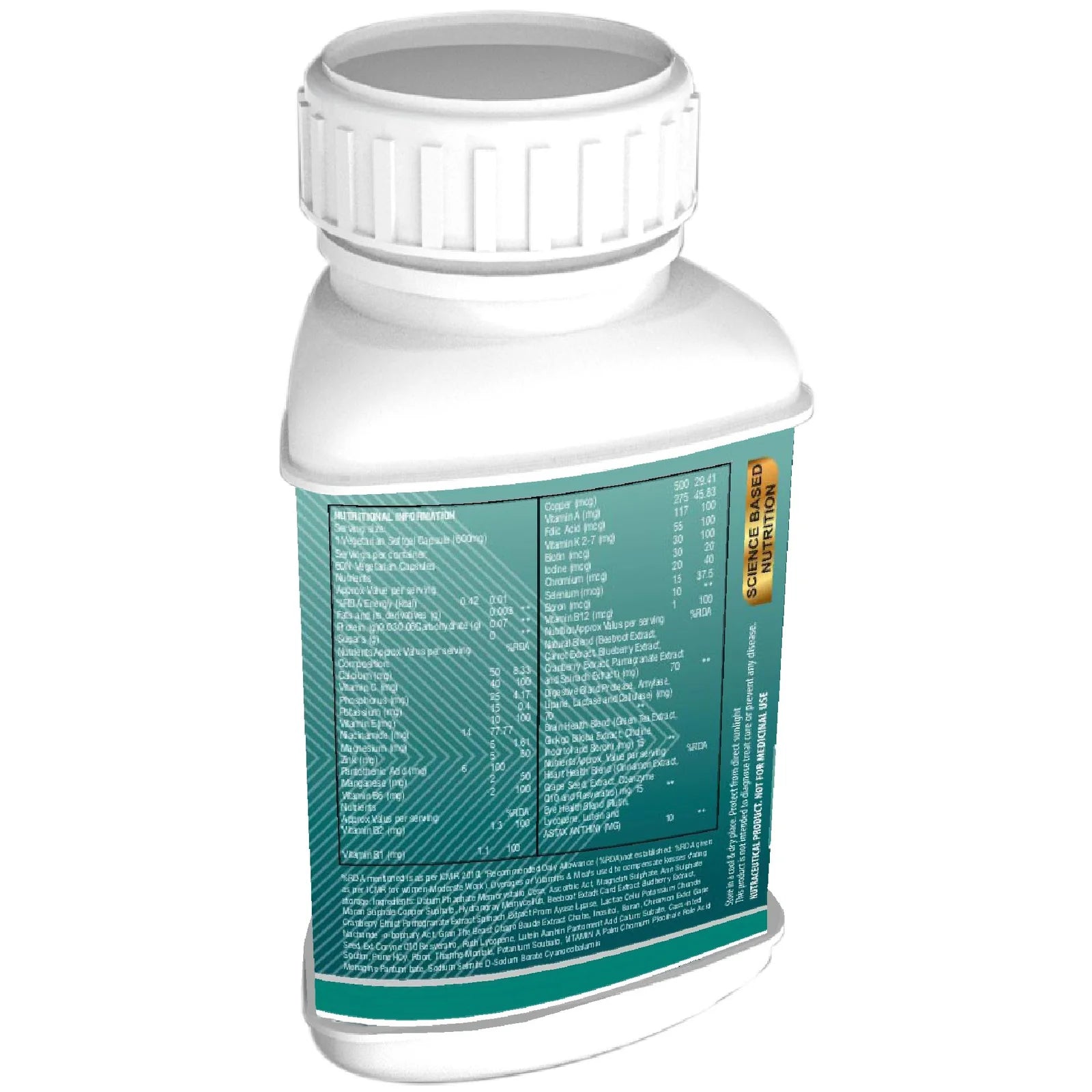 Multivitamin Tablets for Men & Women Daily Vitamin Supplement Combo Pack