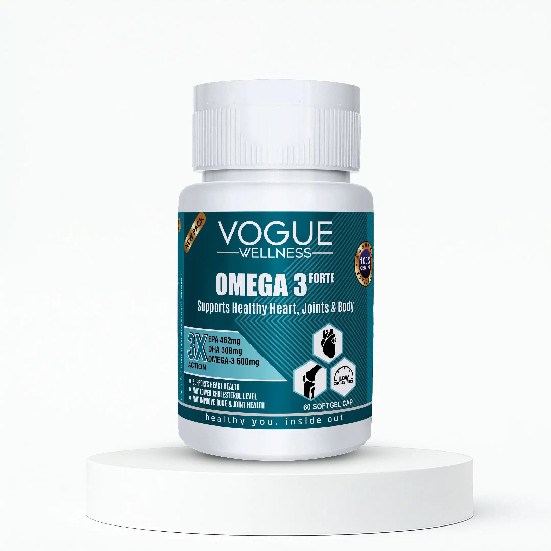 Omega-3 Fish Oil Tablets | 60 Tablets