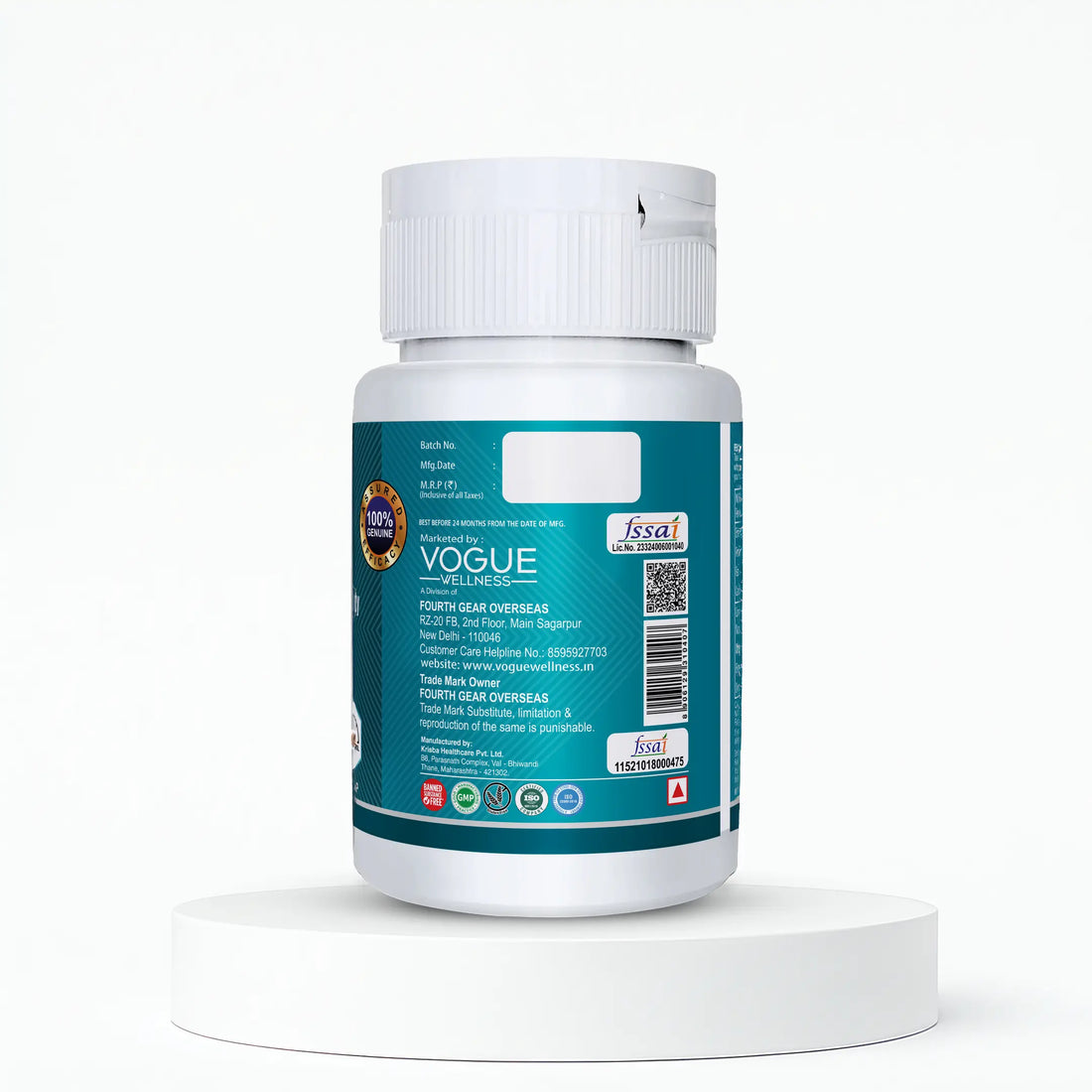 Omega-3 Fish Oil Tablets | 60 Tablets