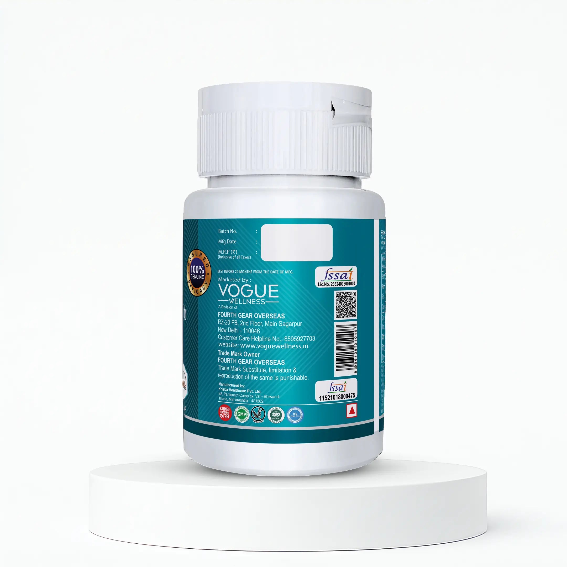 Omega-3 Fish Oil Tablets | 60 Tablets