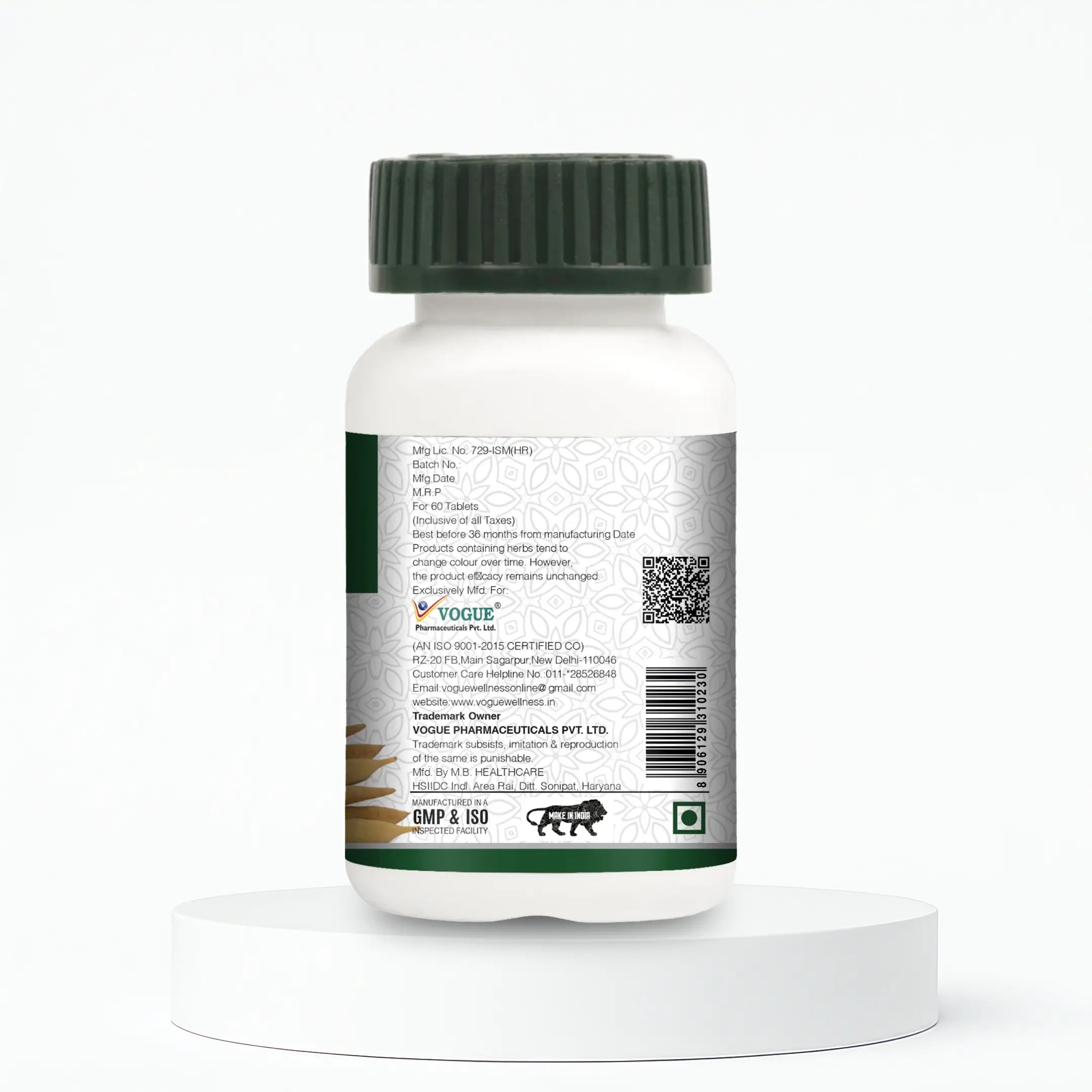 Shatavari Tablets | 60 Tablets