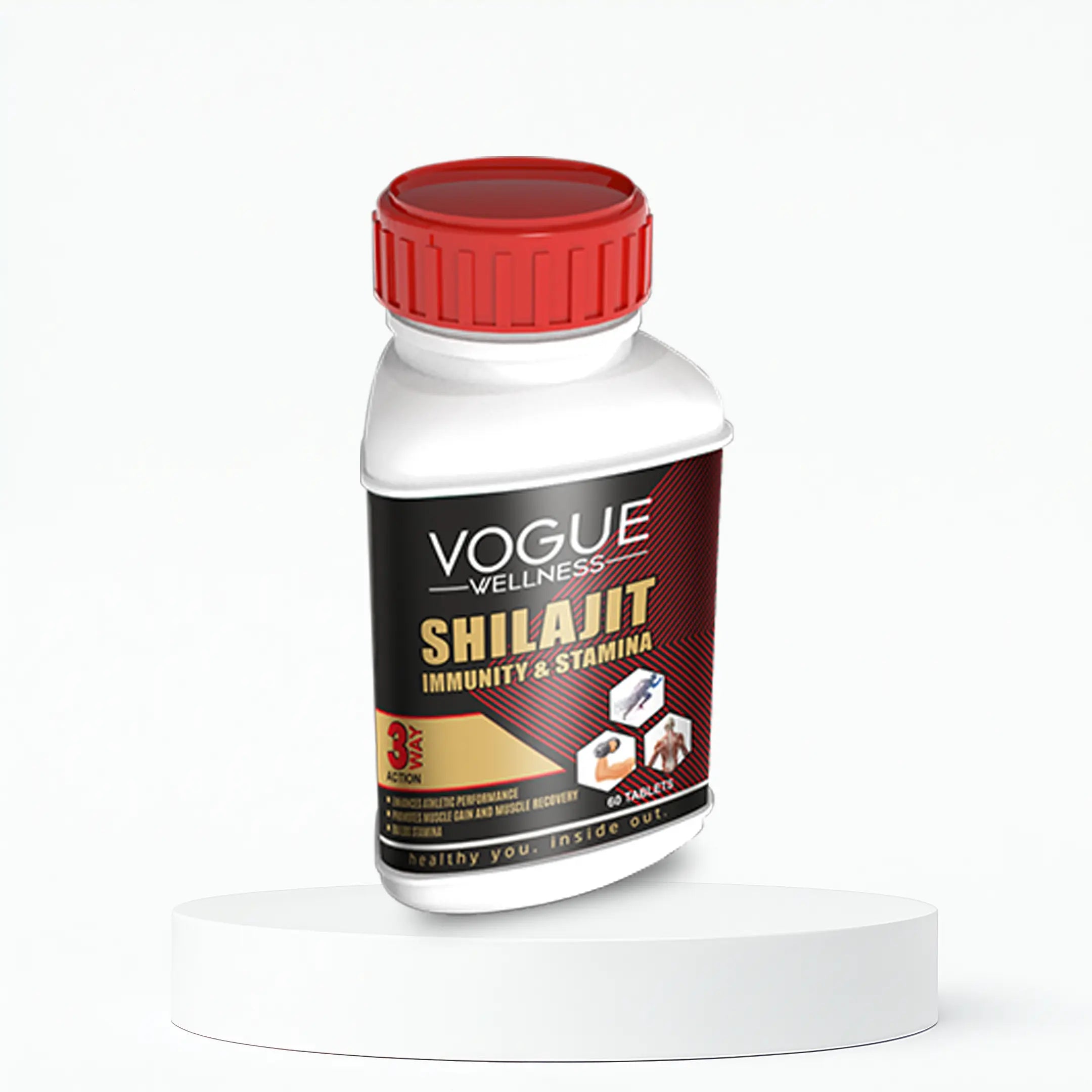 Shilajit Asphaltum Extract | 60 Tablets