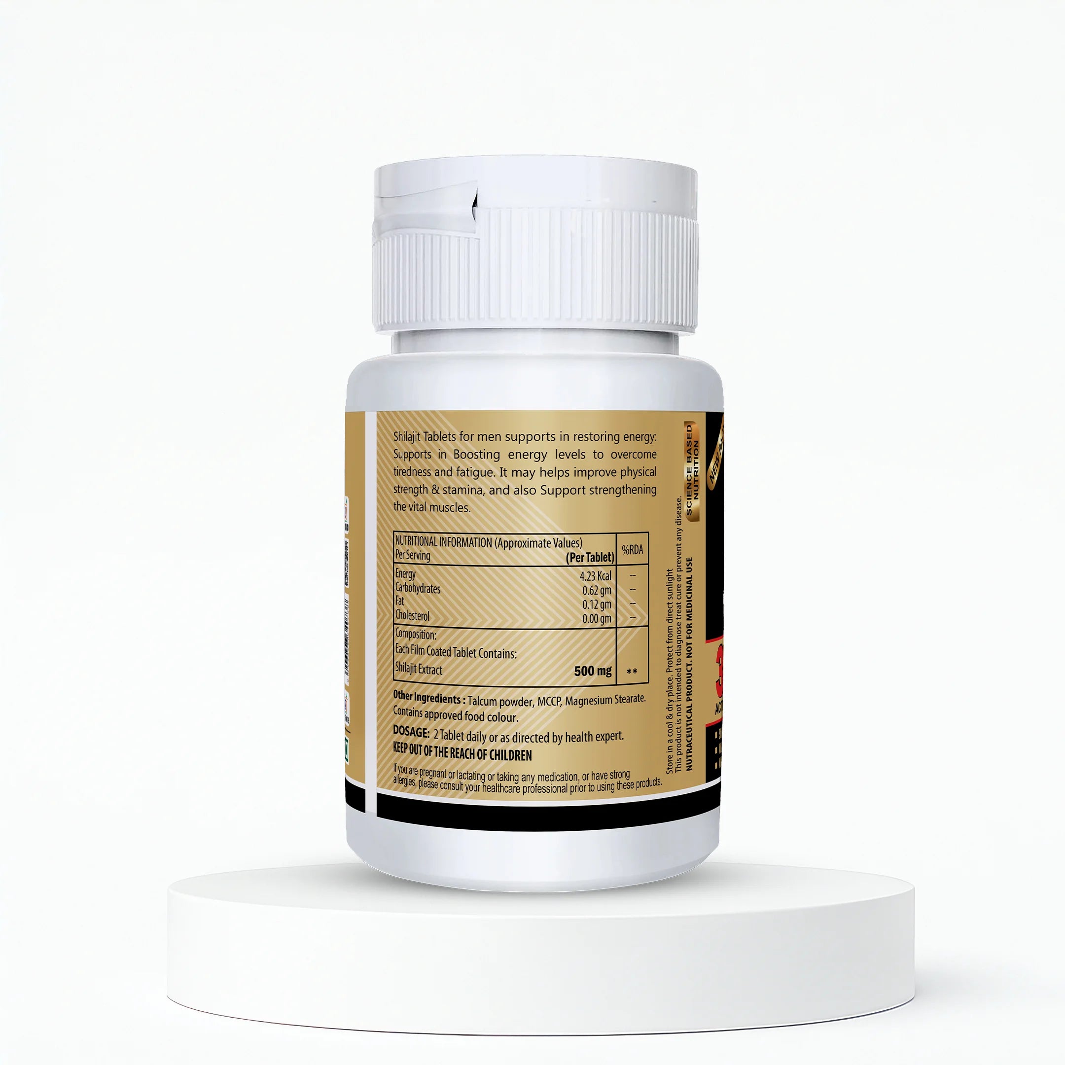 Shilajit Asphaltum Extract | 60 Tablets