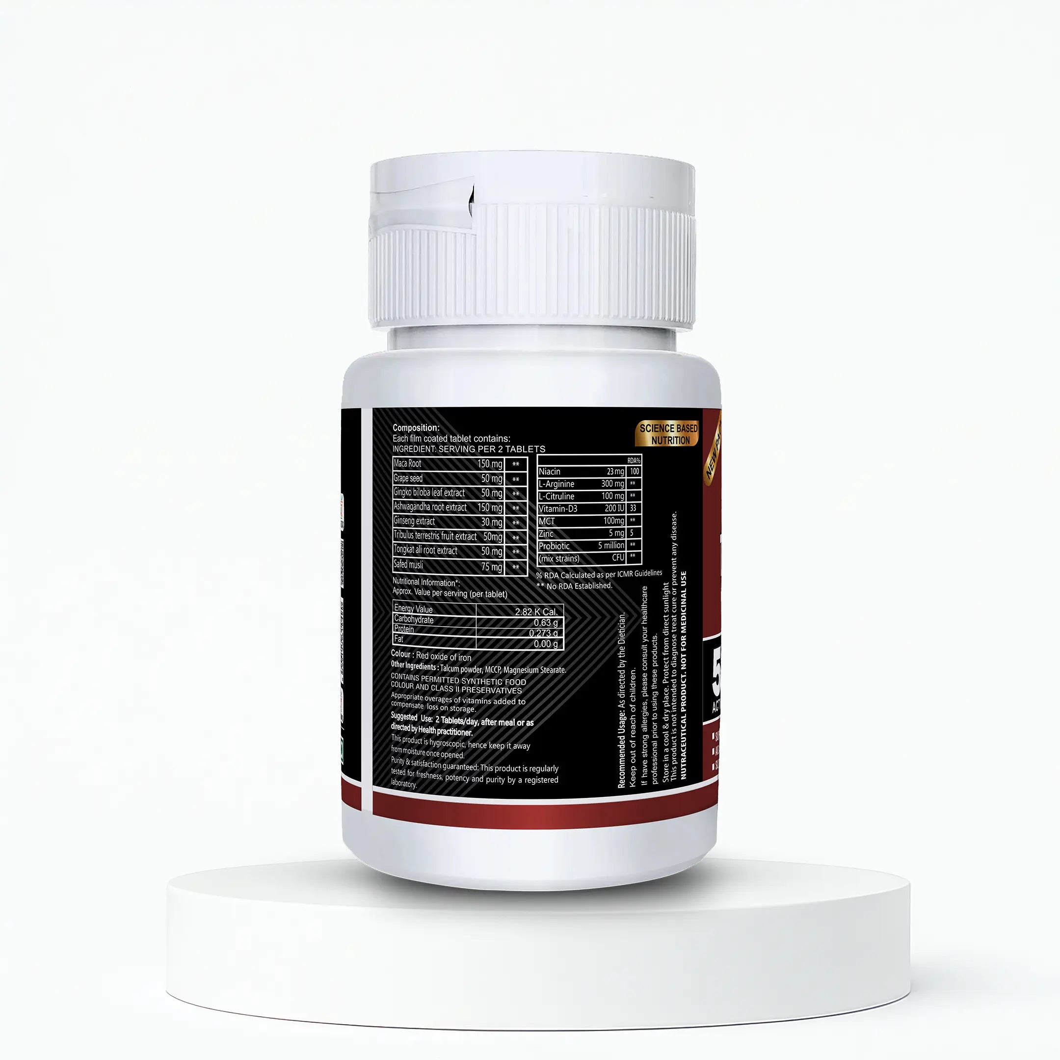 Testo Booster Tablets | 60 Tablets