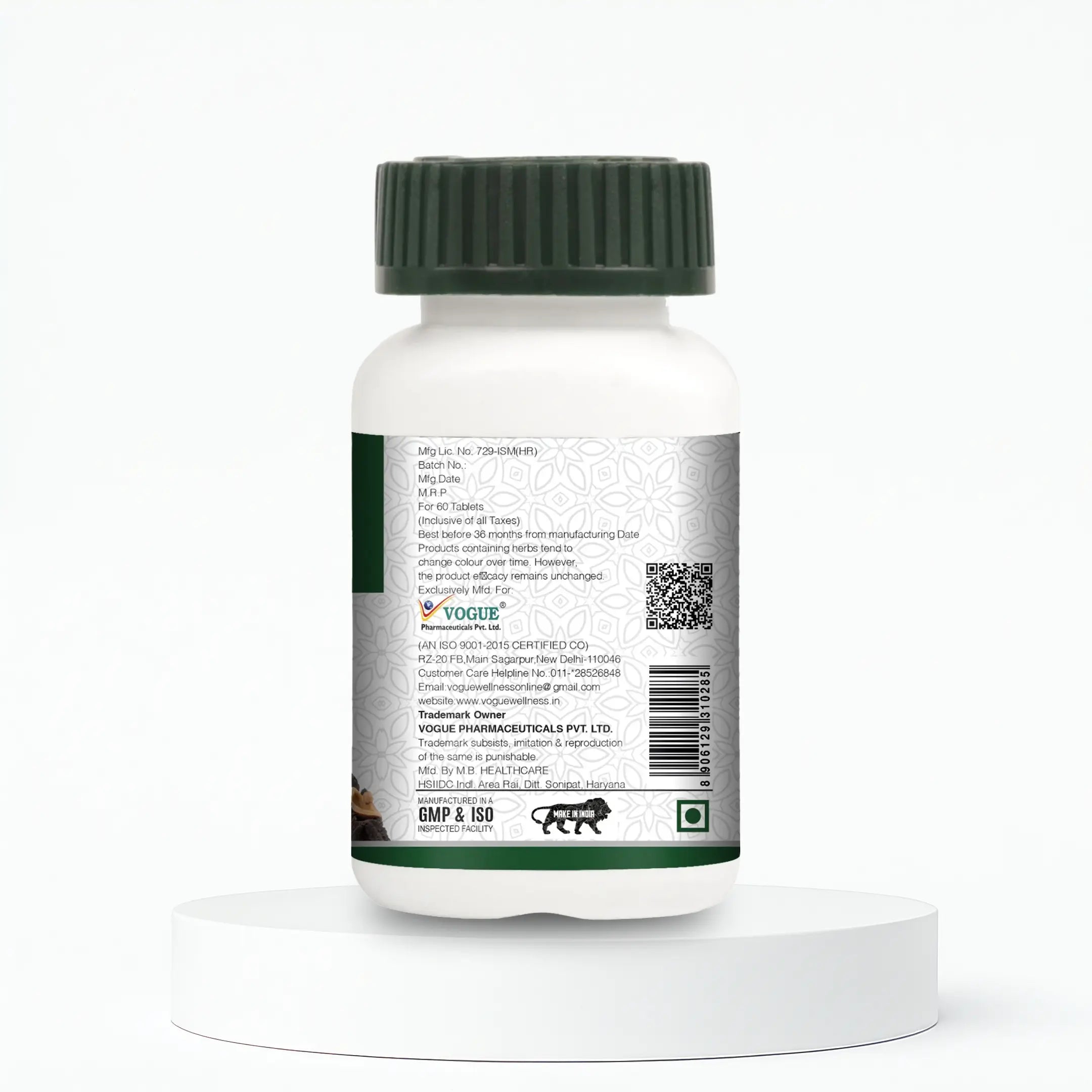 Triphala Tablets | 60 Tablets