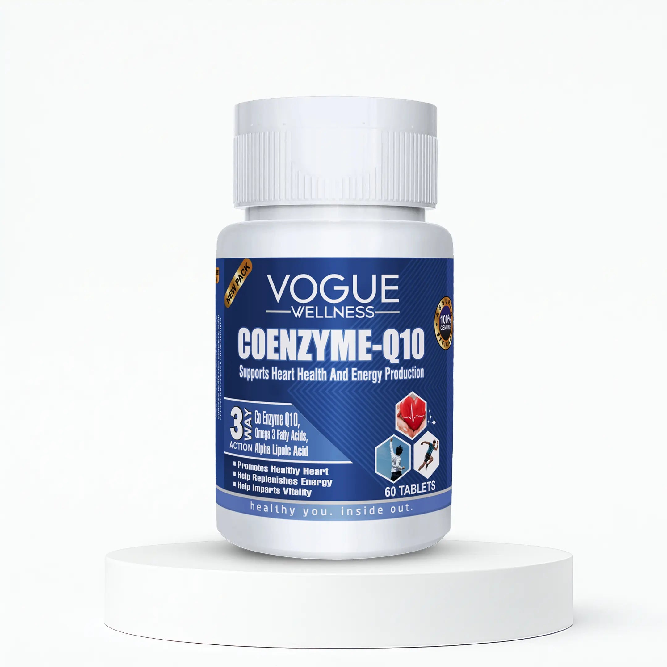 Vogue Wellness Coenzyme Q10 Tablets