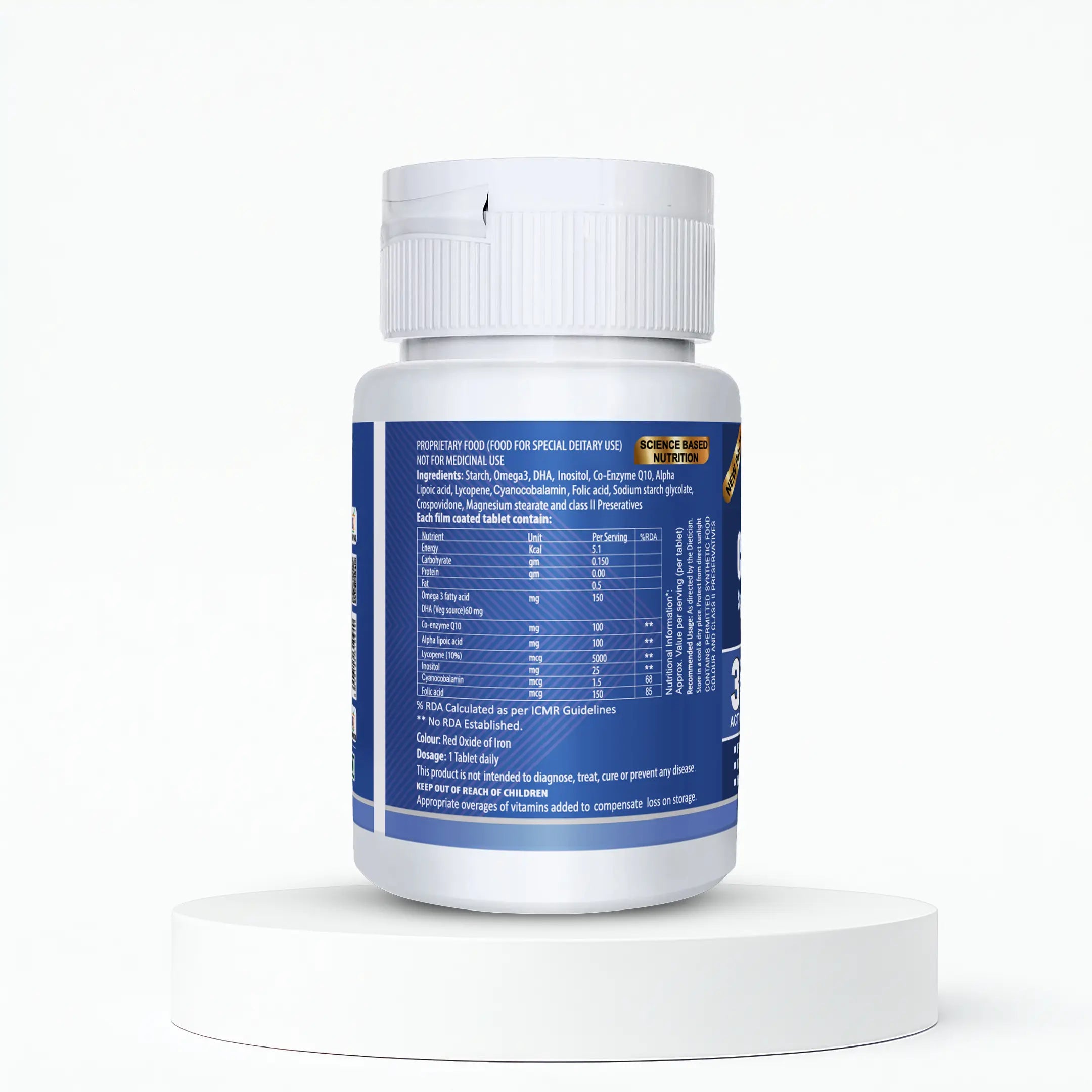 Vogue Wellness Coenzyme Q10 Tablets