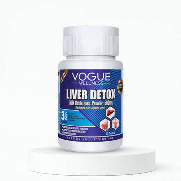 Vogue Wellness Liver Detox Tablets – Supports Healthy Liver Function & Natural Cleansing