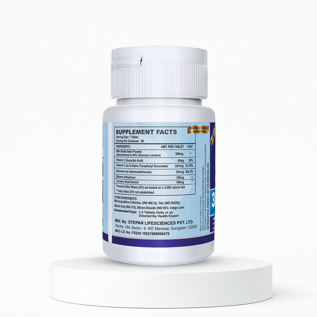 Vogue Wellness Liver Detox Tablets – Supports Healthy Liver Function & Natural Cleansing
