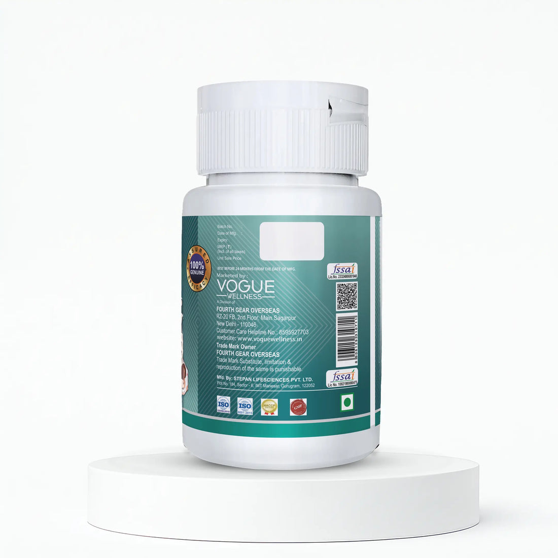 Vogue Wellness Multivitamin for Women – Immunity & Bone Health