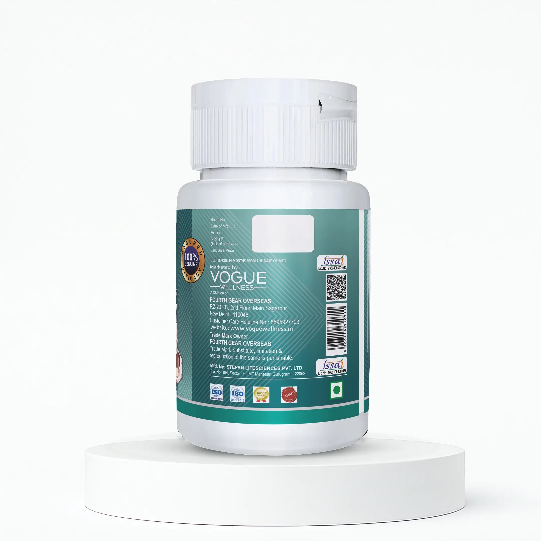 Vogue Wellness Multivitamin for Women – Immunity & Bone Health
