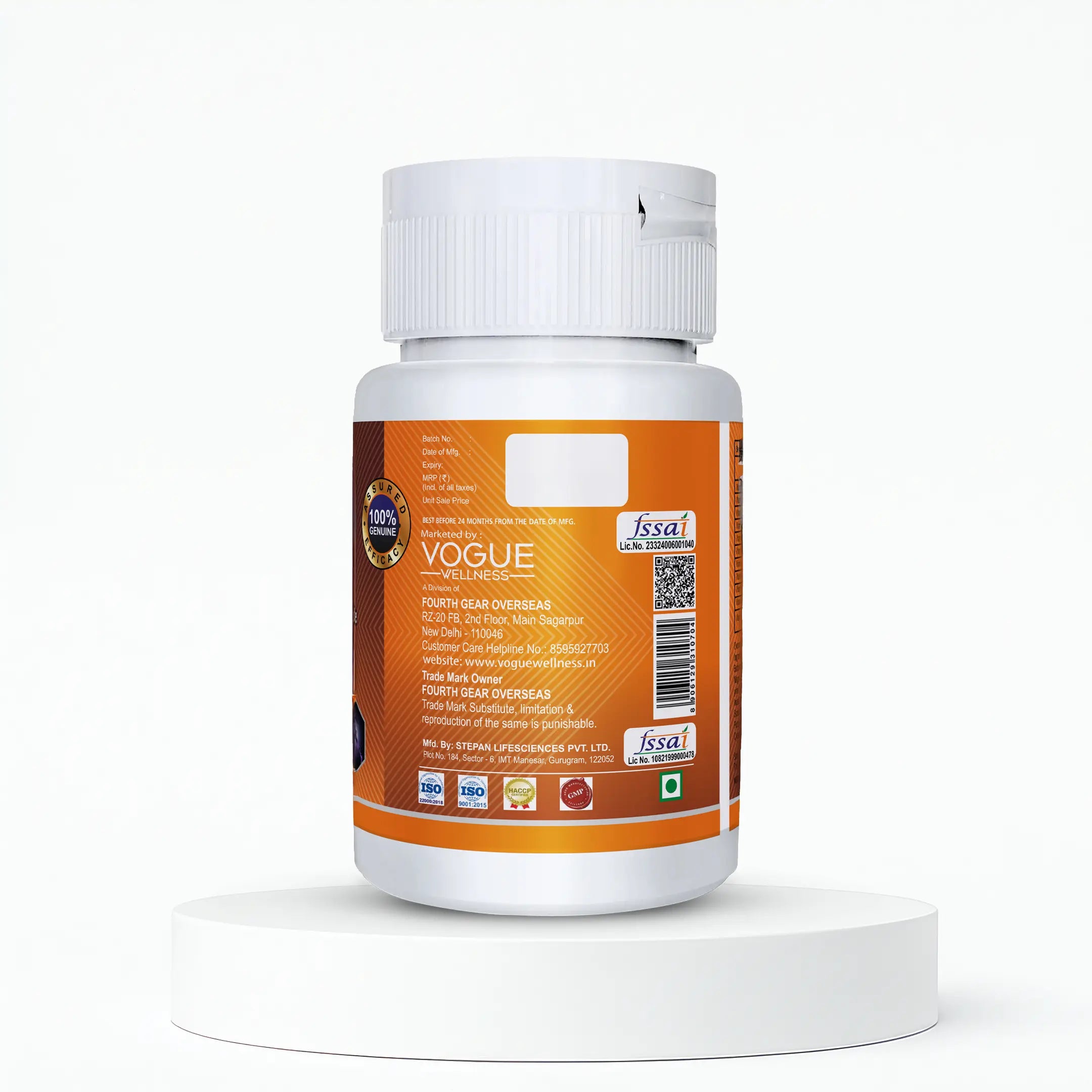 Vogue Wellness Multivitamin Tablets for Men