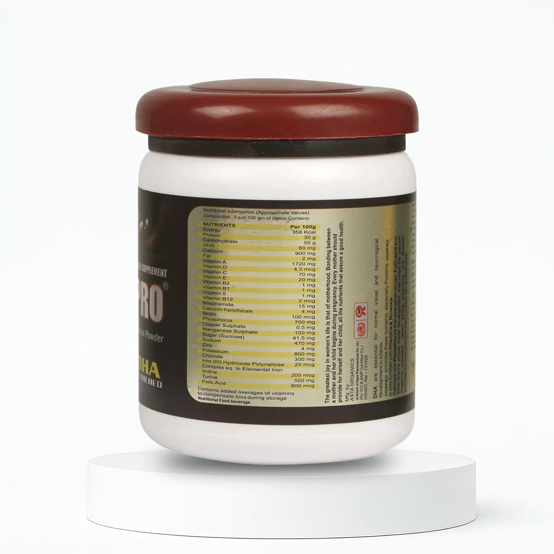 Vogue Wellness VOGPRO - Health Powder Supplement