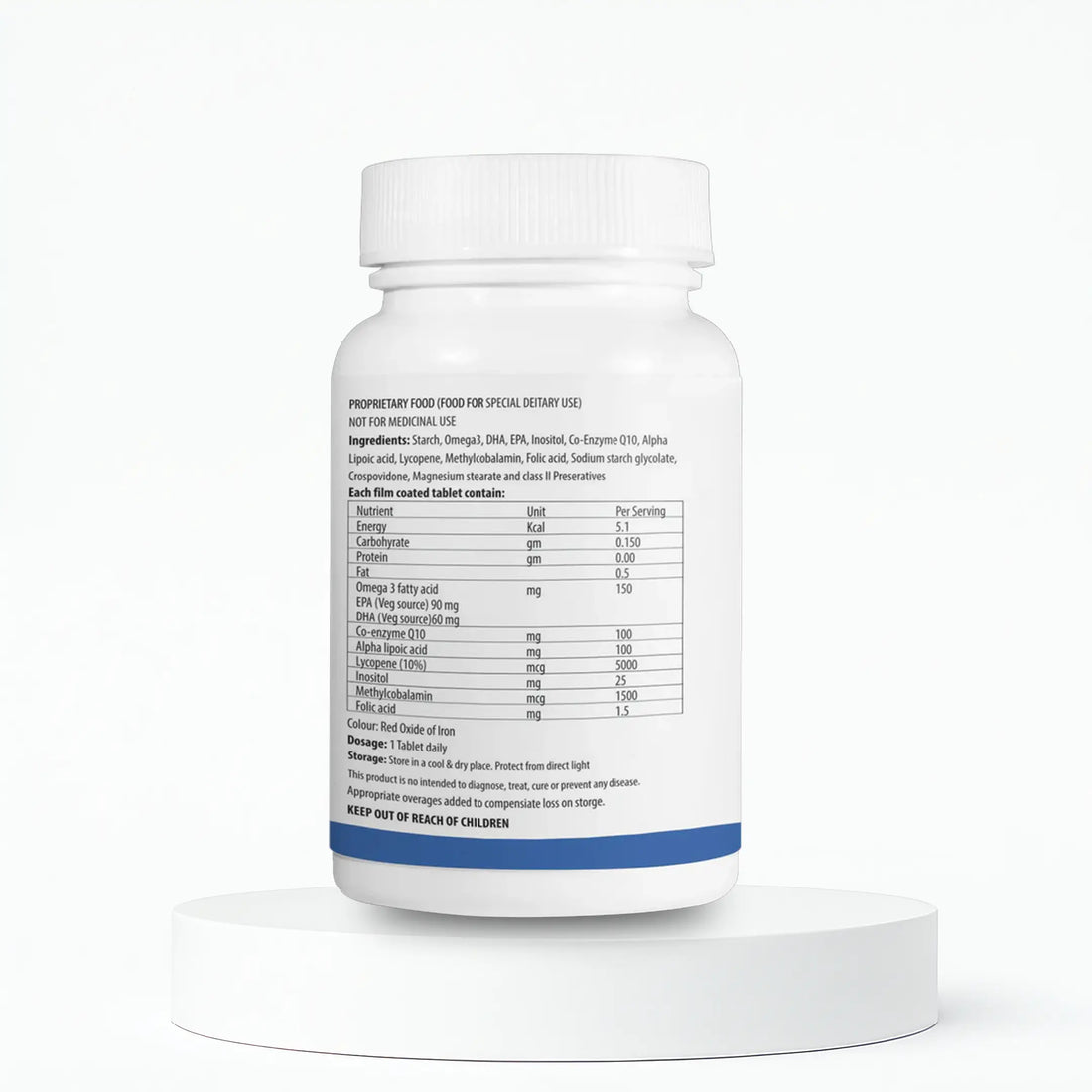 Vogue Wellness VOQ-10 Energy Booster Tablets