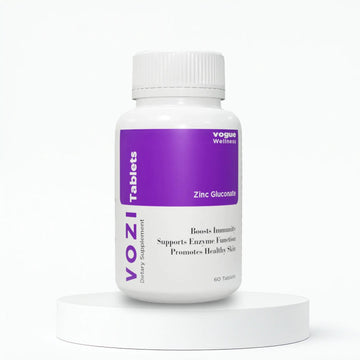 Vogue Wellness Vozi‑EY Zinc Gluconate – Skin, Hair, Nails & Immunity
