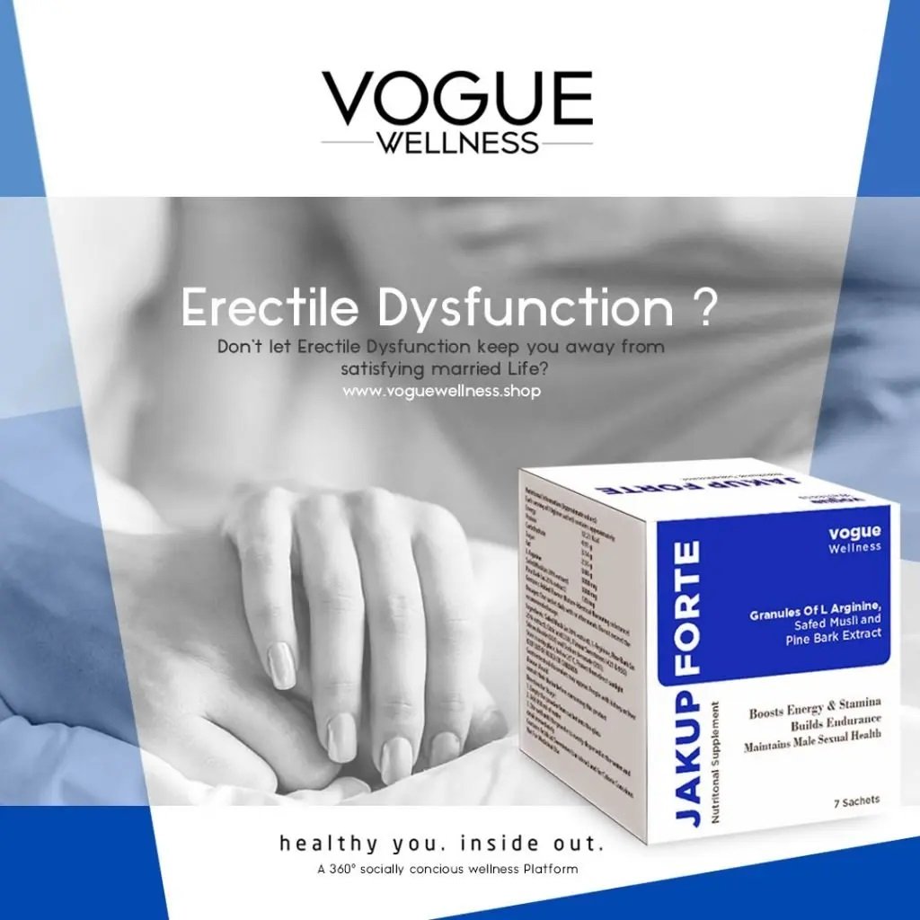 Can Erectile Dysfunction Heal With Right Nutrition And Supplements Vogue Wellness